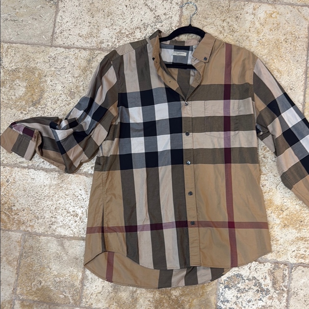 Burberry Brit Plaid Shirt